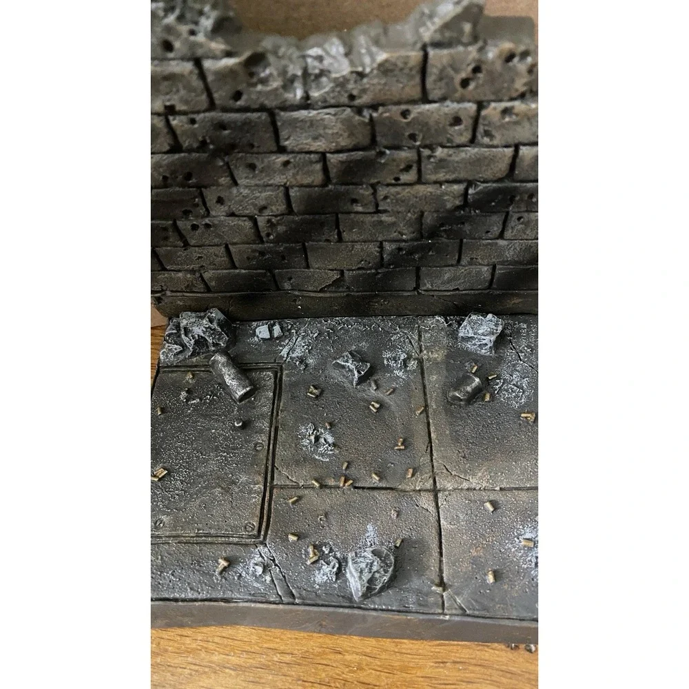 Marvel Universe Diamond Select Deadpool Action Figure Brick Wall Base Stand ONLY